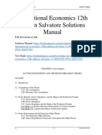 International Economics 12th Edition Salvatore Solutions Manual 1