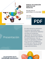 Manual Planeación Didáctica Por Proyectos.