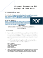 International Economics 9th Edition Appleyard Test Bank 1