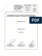 Popd-Pnd-Cp-218 Evaluación Integridad Mec. A Recipientes y Tanques - Ver02