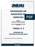 Tarea 2-Modulo 6-Demanda de Incostitucionalidad