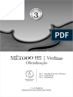 Método H5 para Violino (Vol 3-Oficialização)