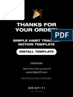 Gridfiti NotionTemplates Free SimpleHabitTracker DL