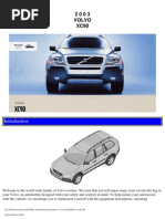 Download VOLVO XC90 2003 User Manual by kir0i SN66465183 doc pdf