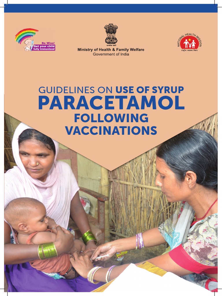 Paracetamol Guidelines PDF Vaccines Chemistry