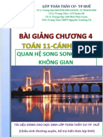 Duong Thang Va Mat Phang Trong Khong Gian Quan He Song Song Toan 11 Canh Dieu