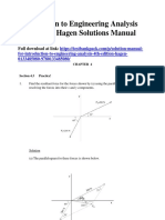 Introduction To Engineering Analysis 4th Edition Hagen Solutions Manual 1