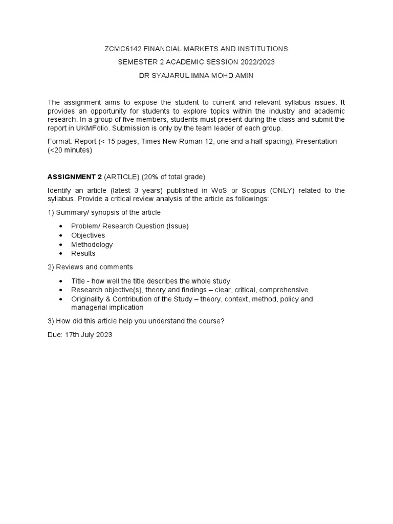 Financial Market Development In Emerging Markets Pdf