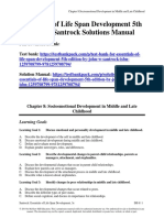 Essentials of Life-Span Development 3rd Edition Santrock Solutions Manual Download