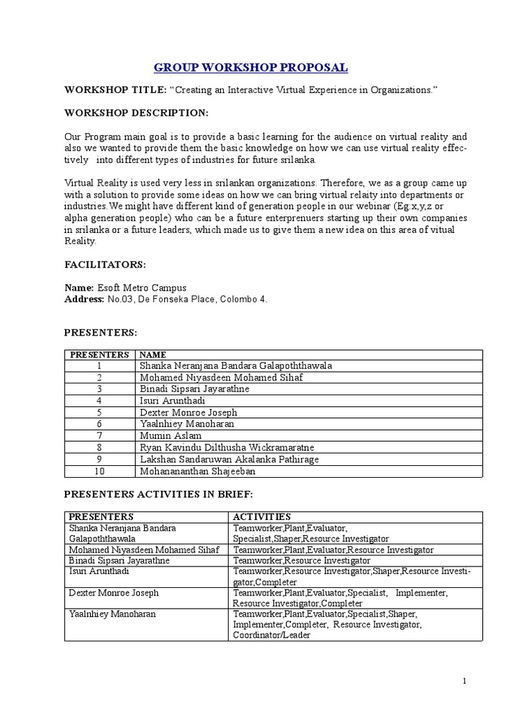 Group Presentation Proposal | PDF | Knowledge | Reality