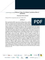 Enhancing Drilling Efficiency Using A New Robust Correlation of Rate of