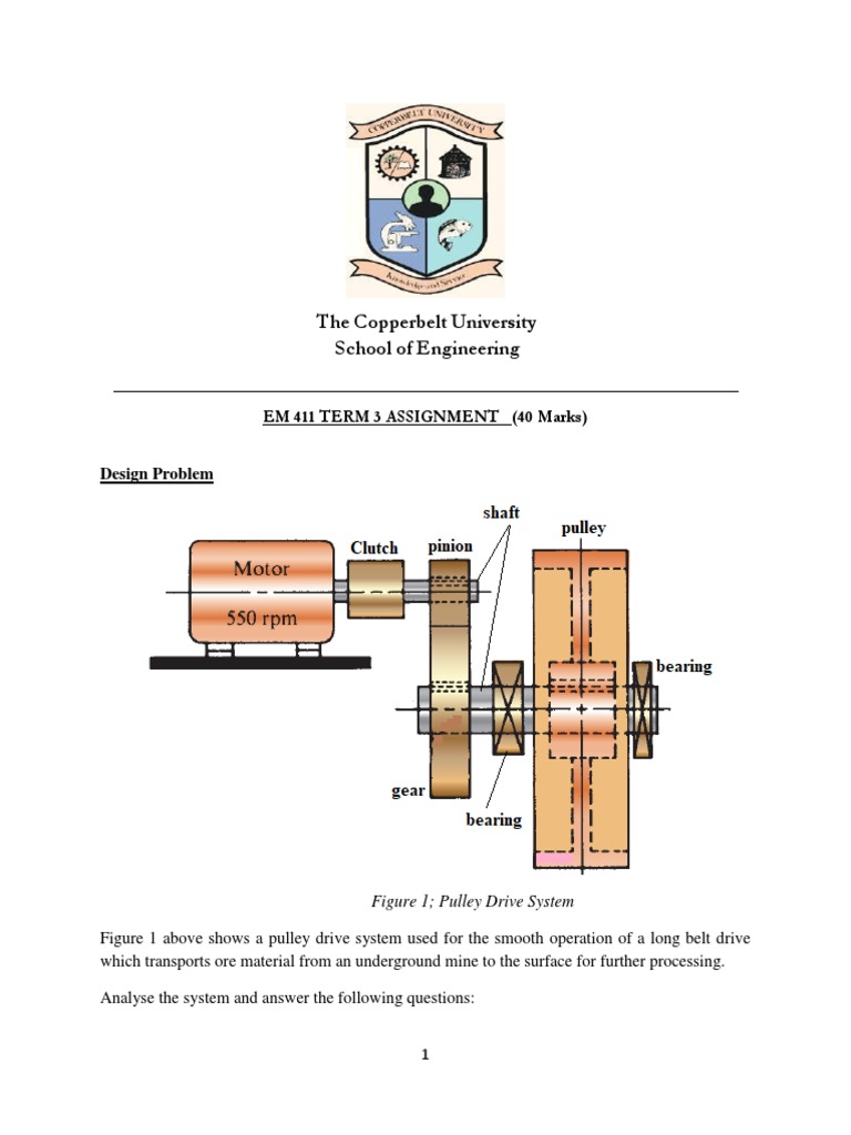 Copperbelt University Engineering Assignment | PDF | Computers ...