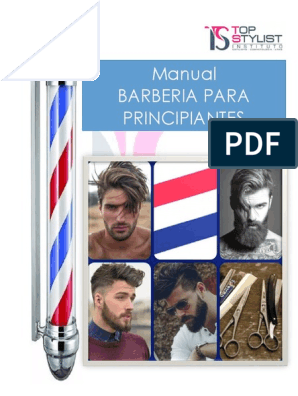 Hipster barbero hombre peluquero cortando el cabello y dando forma a la  barba de un hombre en un sillón