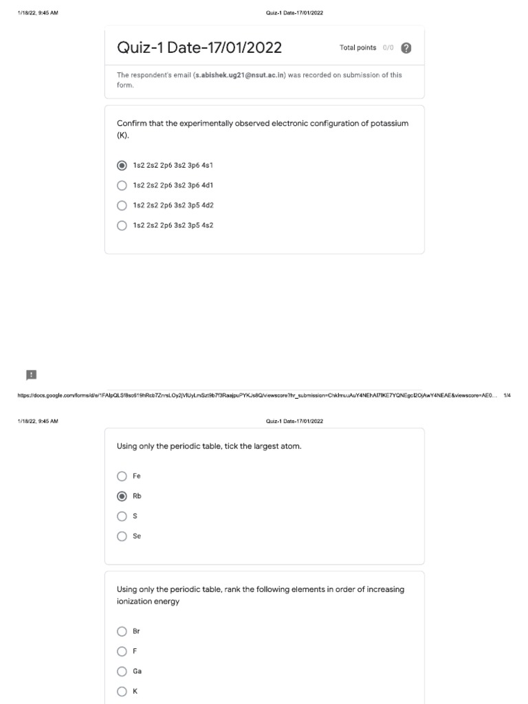 Google Form 1 PDF