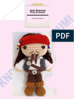 Piratas Do Caribe - Jack Sparrow - PDF Versión 1