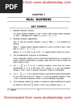 CBSE Class 10 Mathematics Real Numbers Worksheets