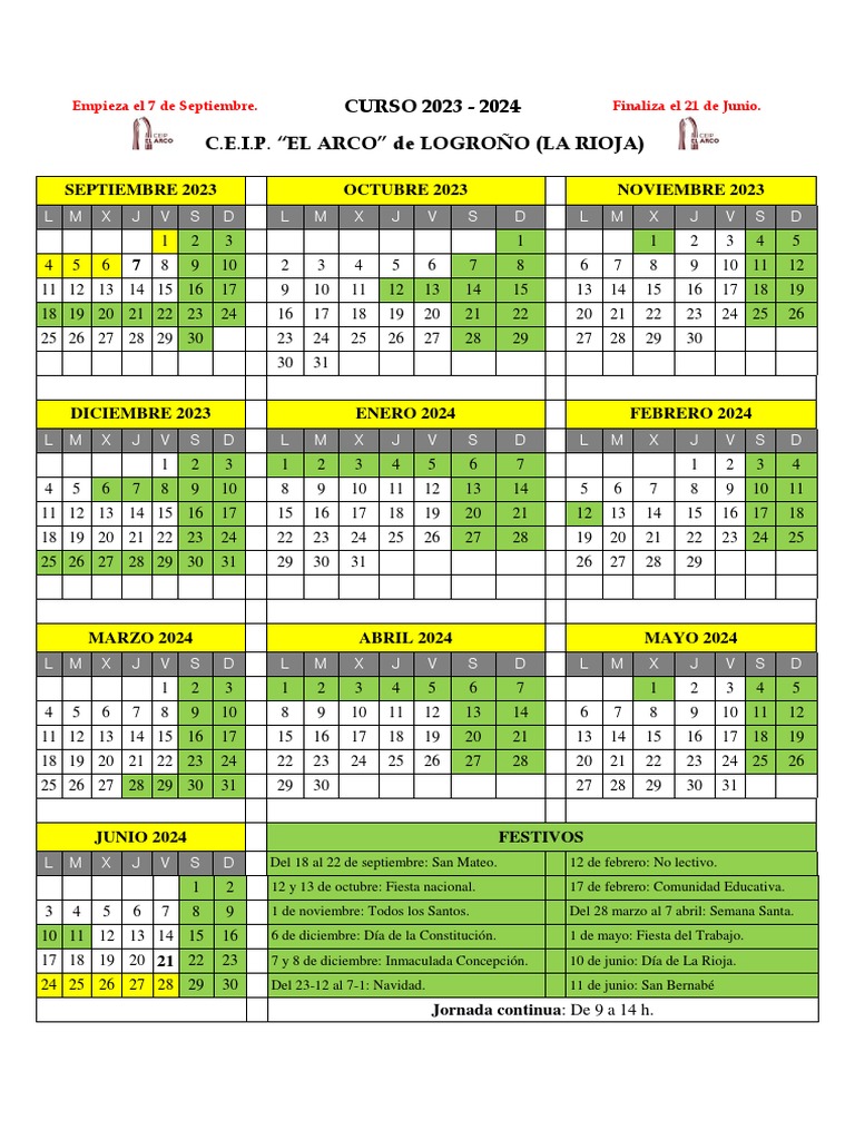 Calendar 2324 Descargar gratis PDF Tradiciones Observancias de