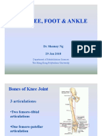 Lec - 2 - Knee, Ankle & Foot
