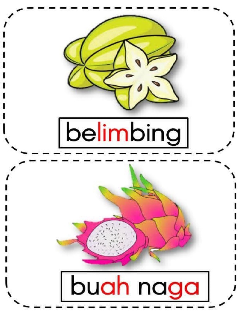 BBM Buah Buahan | PDF