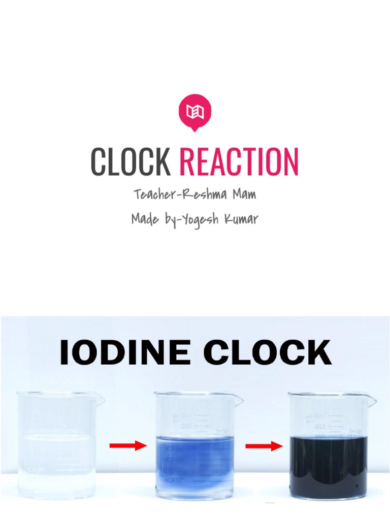 Clock Reaction Pdf – Oscillating Clock Reaction – IMBN