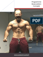 Programme Musculation PDF Gratuit