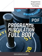 Programme Musculation Full Body PDF
