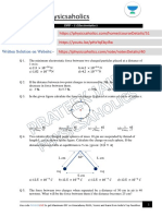 DPP 1JEEMainElectrostatics Coulombslaw