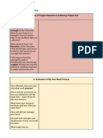 Reflective Paper Template