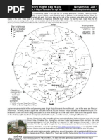 Download November 2011 night sky chart by Powerhouse Museum SN66468610 doc pdf