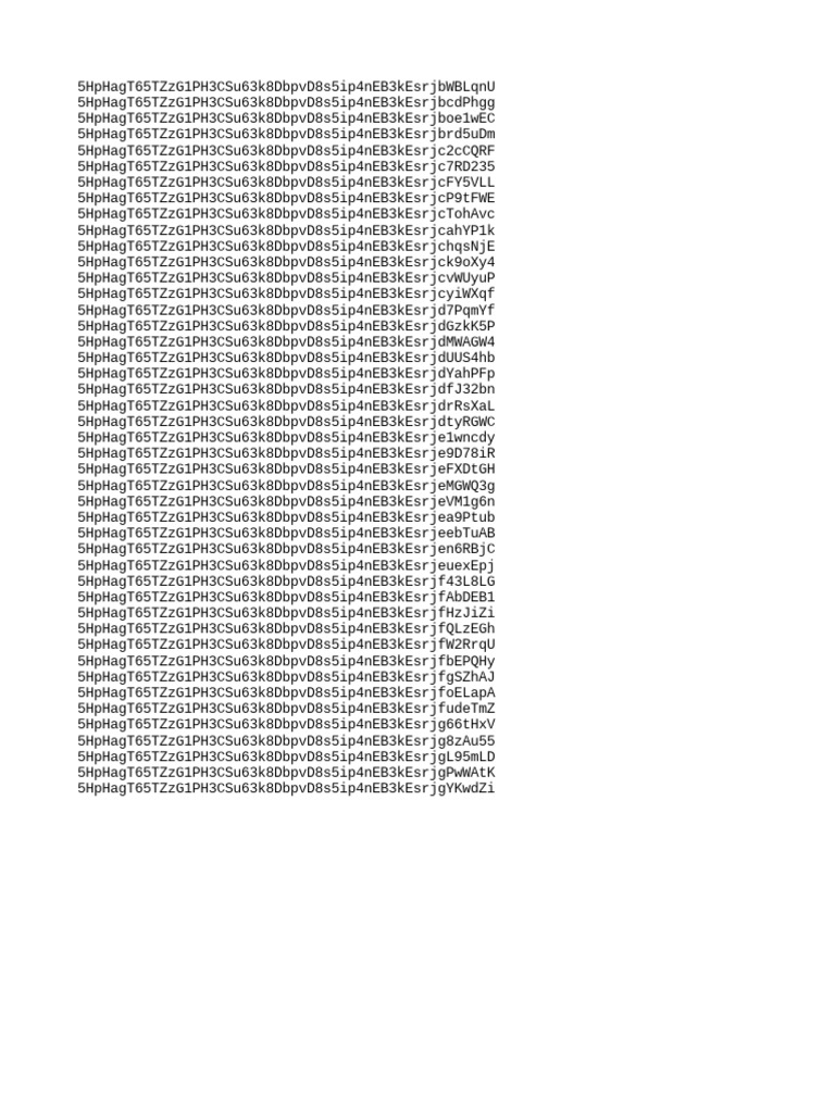 Bitcoin Private Keys and Balances | PDF