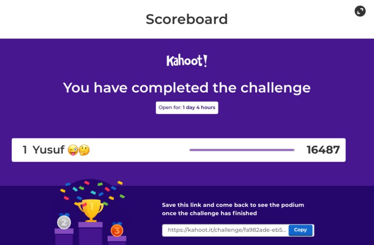 Play Kahoot! Enter Game PIN Here! 4 PDF