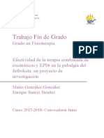 Efectividad de La Terapia Combinada de Excentricos y EPI® en La Pubalgia Del Futbolista Un Proyecto de Investigacion.