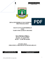 Matematika (Utama) Us 2021-2022