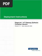 EdgeLink Container Deployment Instructions