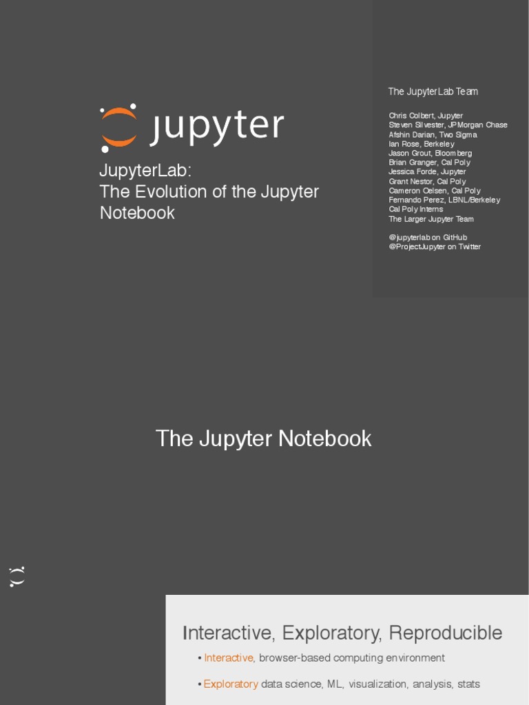 jupyterlab presentation slides
