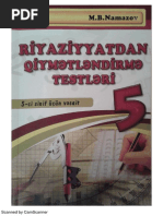 Namazov Qiymetlendirme 5-Ci Sinif.2-Ci Fesil-2