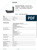 PowerLogic PM8000 Series - METSEPM8240