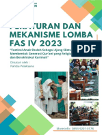 Peraturan Dan Mekanisme Lomba Fas IV 2023