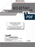 Namma Kalvi 12th Bio-Botany Chapter 1 To 5 Loyola Ec Guide em
