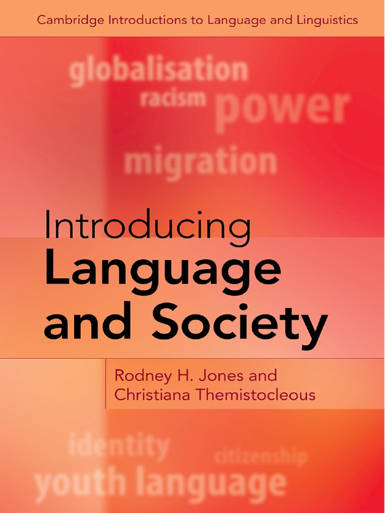 (Cambridge Introductions To Language and Linguistics) Rodney H. Jones ...