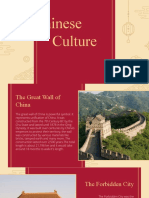 Chinese Culture Examples