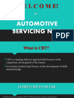 Welcome!: Automotive Servicing NC Ii