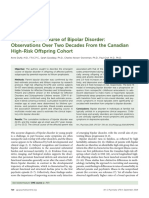 The Emergent Course of Bipolar Disorder - Observations Over Two Decades From The Canadian High-Risk Offspring Cohort - 2019