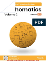 Mathematics Volume 2 V Class 12 JEE