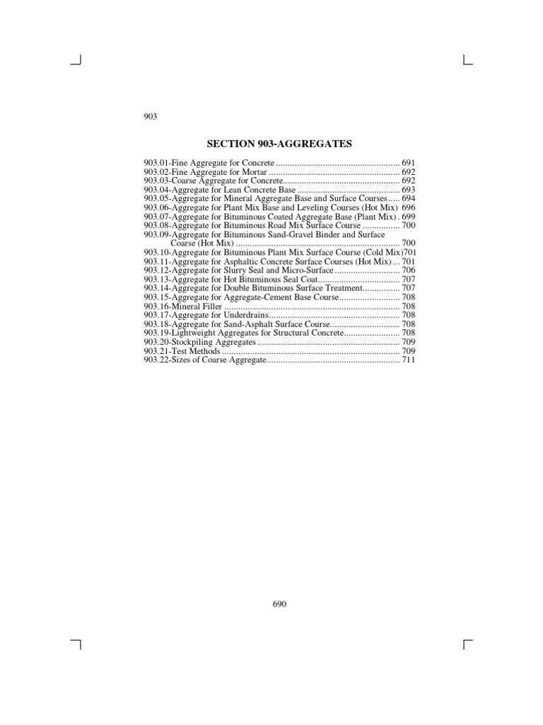 Aggregate Specifications for Concrete | PDF | Construction Aggregate | Sand