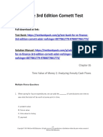 M Finance 3rd Edition Cornett Test Bank 1