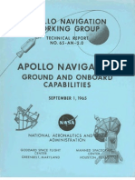 Apollo Navigation Ground and Onboard Capabilities