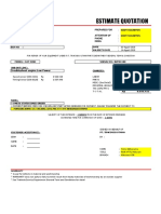 Template Quotation SERVICE eDDY SUDARMIN (DAENG) 2018