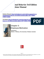 M Organizational Behavior 3rd Edition McShane Solutions Manual 1