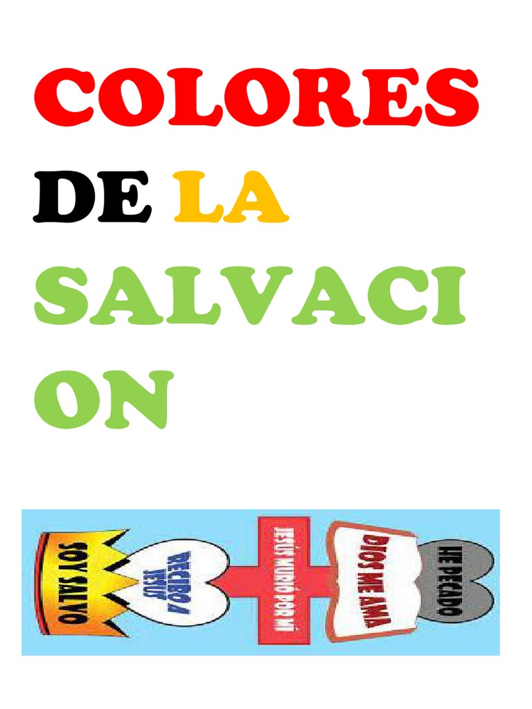 Colores de La Salvacion Imagen. Versic. | PDF